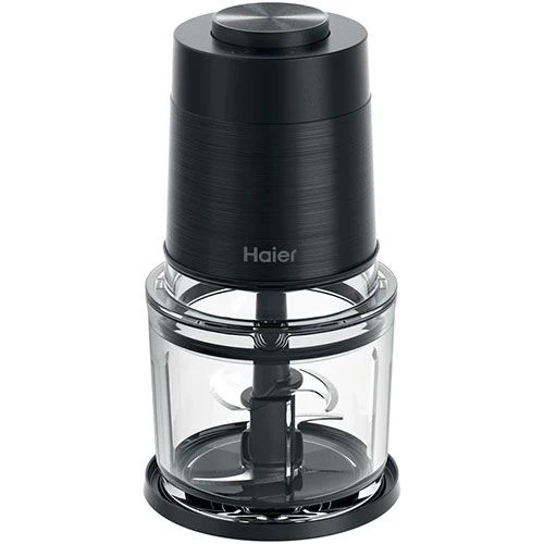 Picadora com Taça de Vidro Haier HCH5B1/1 011 | 0.5 L | 550 W | Preto