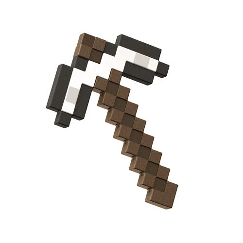 Picareta Minecraft de Ferro - Mattel