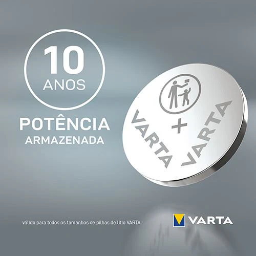 Pilha de Lítio Botão Varta CR2450 - 1 Unidade - Image 3