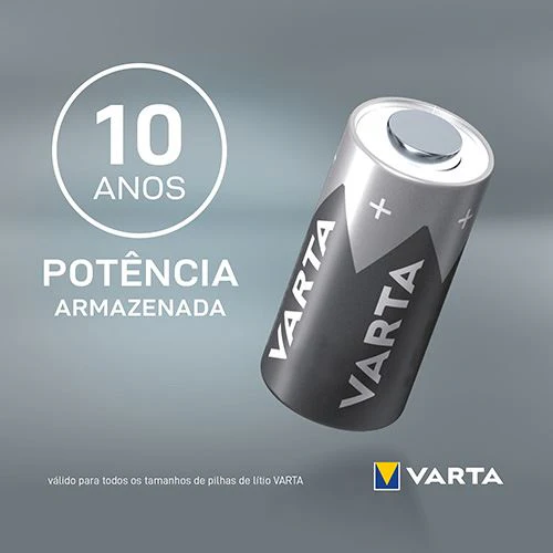 Pilha de Lítio Cilindrica CR2 3V - 1 Unidade - Image 3