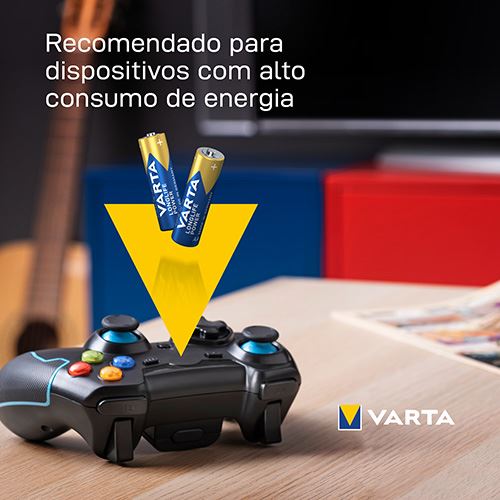 Pilhas Alcalinas Varta Longlife Power AA - 12 Unidades - Image 6