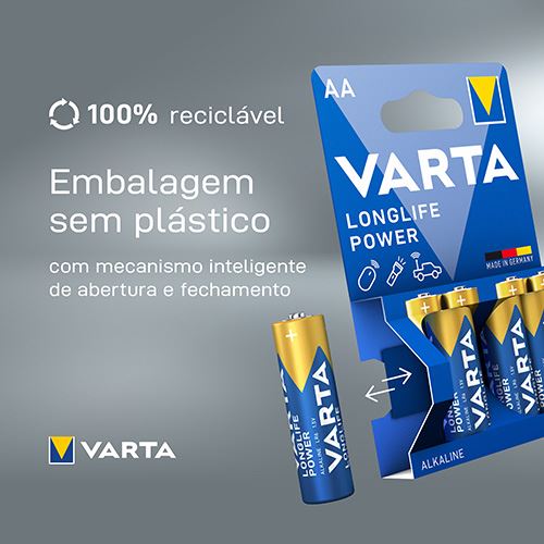 Pilhas Alcalinas Varta Longlife Power AA - 8 + 4 Unidades - Image 5