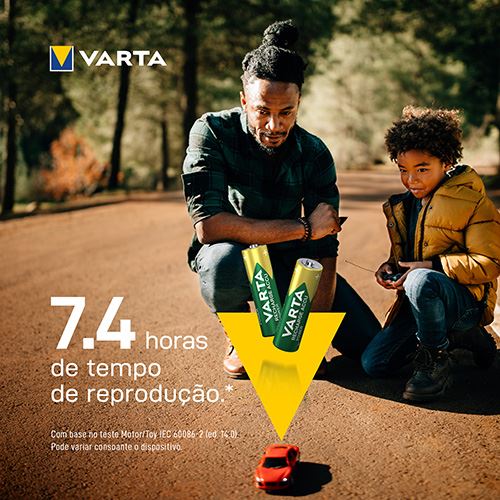 Pilhas Recarregáveis Varta Recharge Accu Power AA 2100mAh - 4 Unidades - Image 3