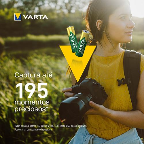 Pilhas Recarregáveis Varta Recharge Accu Power AAA 1000mAh - 4 Unidades - Image 3