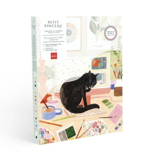 Pintura por Números: A Pausa do Gato - Nature & Découvertes