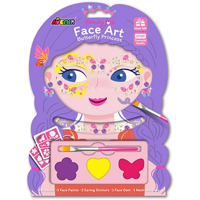 Pinturas Faciais Fancy Me - Princesa Borboleta - Avenir | Sig Toys