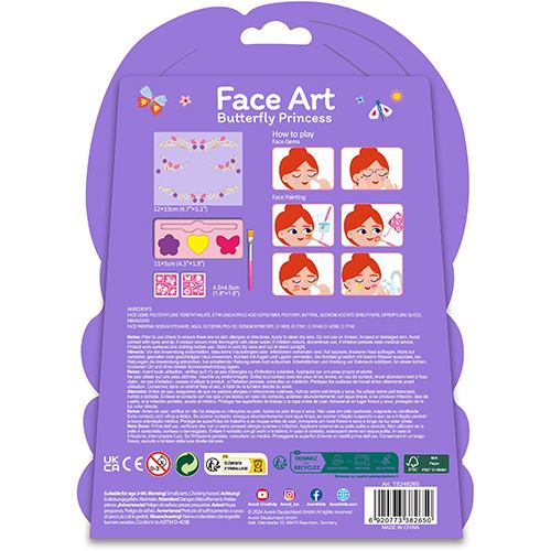 Pinturas Faciais Fancy Me - Princesa Borboleta - Avenir | Sig Toys - Image 6