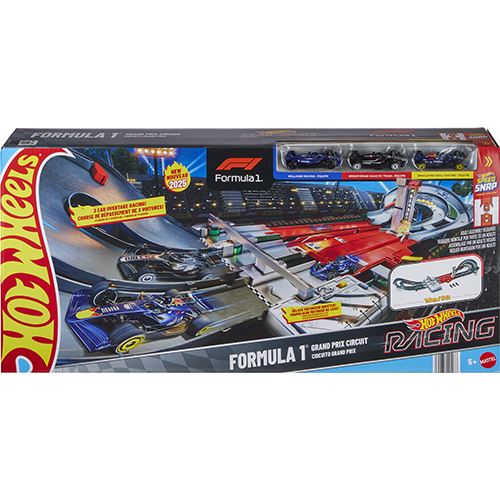 Pista Hot Wheels Grand Prix e Veículos - Mattel