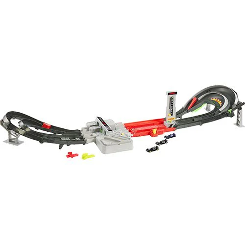 Pista Hot Wheels Grand Prix e Veículos - Mattel - Image 3