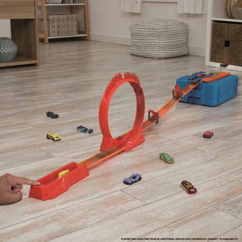 Pista Hot Wheels Track Builder Acrobacias de Fogo - Mattel - Image 3