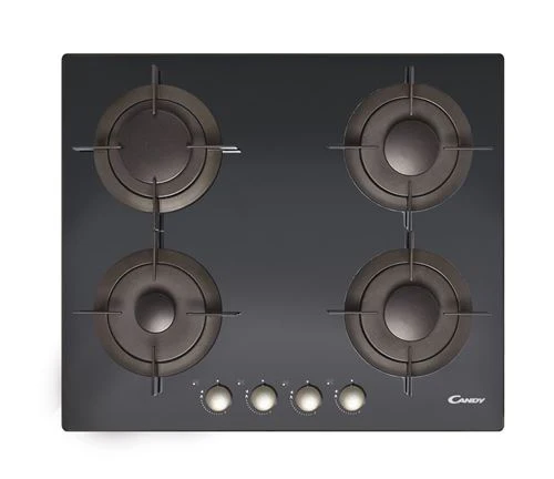 Placa a Gás Candy Timeless CVG64SGNX | 59.5 cm | 4 Zonas | Preto