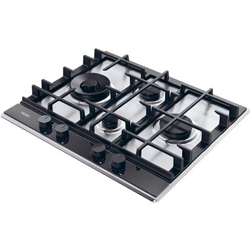 Placa a Gás Natural Haier HAHG6D5TX | 59.5 cm | 4 Zonas | Inox - Image 3