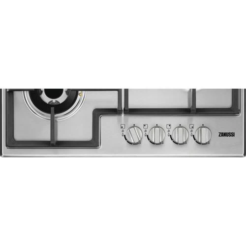 Placa a Gás Zanussi ZGH66424XS | 59,5 cm | 4 Zonas | Aço inoxidável - Image 4