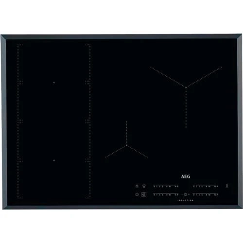 Placa de Indução AEG IKE74471FB | 71 cm | 4 Zonas | Preto
