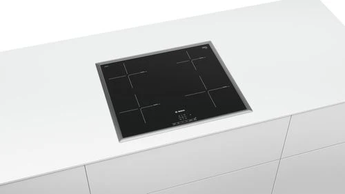Placa de Indução Bosch Serie 4 PUE645BB1E | 58,3 cm | 4 Zonas | Preto - Image 3