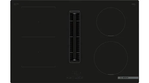 Placa de Indução Bosch Serie 4 PVS811B16E | Elétrica | 80.2 cm | 4 Zonas | Preto