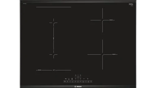 Placa de Indução Bosch Serie 6 PVS775FC5E | 71 cm | 4 Zonas | Preto