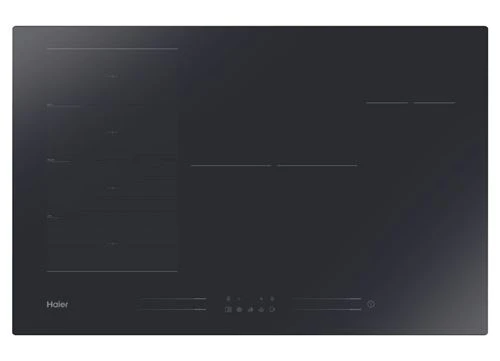 Placa de Indução Haier I-Move Series 6 HAMTSJ86MC/1 | 80 cm | 6 Zonas | Preto
