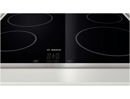 Placa de Vitrocerâmica Bosch PKE645D17E | Elétrica | 58.3 cm | 4 Zonas | Preto - Image 2