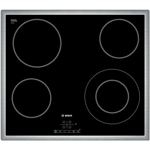 Placa de Vitrocerâmica Bosch Serie 4 PKF645B17E | Elétrica | 58.3 cm | 4 Zonas | Preto