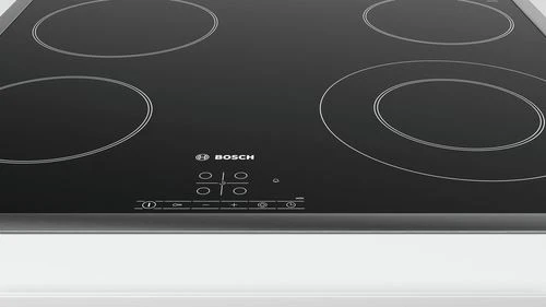 Placa de Vitrocerâmica Bosch Serie 4 PKF645B17E | Elétrica | 58.3 cm | 4 Zonas | Preto - Image 3