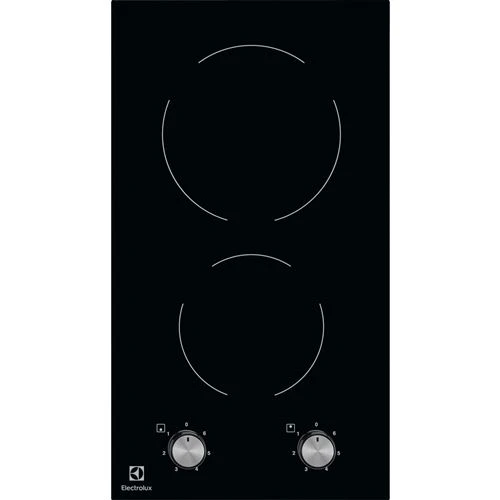 Placa de Vitrocerâmica Electrolux EHF3920BOK | Elétrica | 29 cm | 2 Zonas | Preto