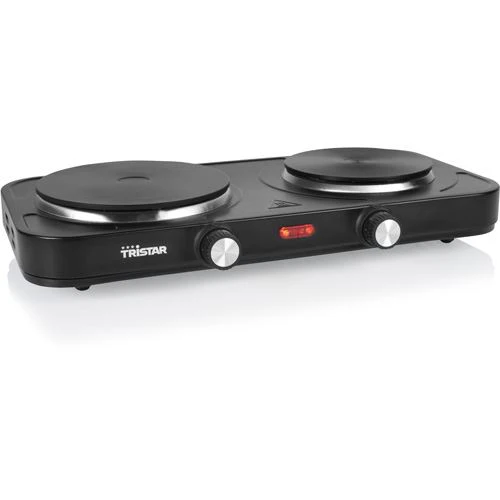Placa Elétrica Portátil Dupla Tristar KP-6152 - Preto