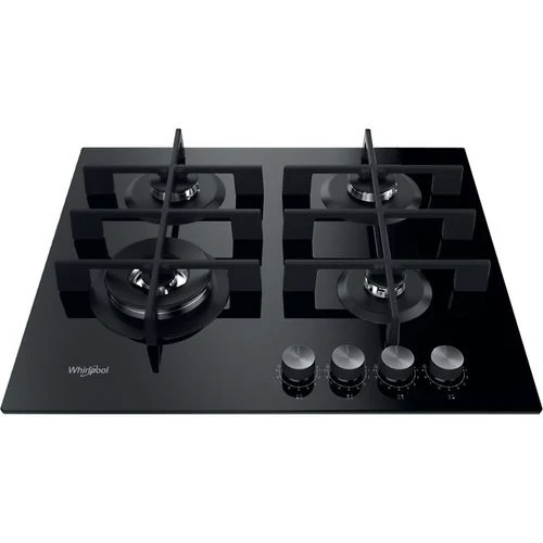 Placa a Gás Whirlpool GOWL 628/NB | 59 cm | 4 Zonas | Preto
