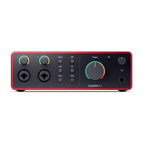 Placa de Som Focusrite Scarlett 4i4 4th Generation - Image 2