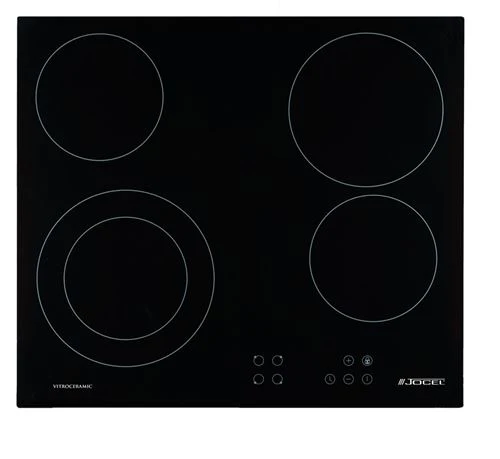 Placa de Vitrocerâmica Jocel JP4EV002082 | 58 cm | 4 Zonas | Preto - Image 2