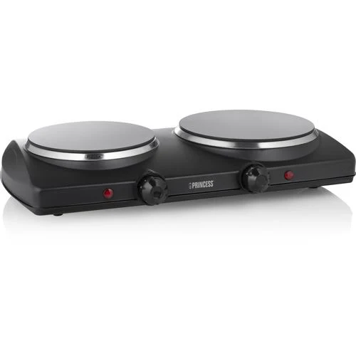 Placa Vitrocerâmica Portátil Princess 303021 | Dupla | 2000 W | Preto