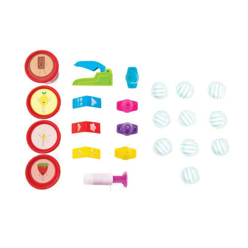 Plasticina com Aromas: Kit Cupcakes - 4 Potes e Acessórios - Tutti Frutti - Image 2