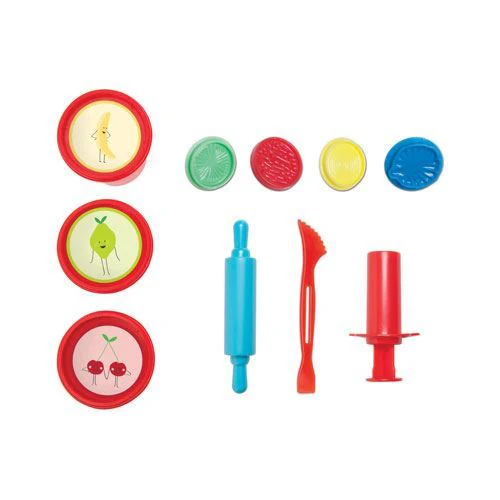 Plasticina com Aromas: Kit Hamburgueres - 3 Potes e Acessórios - Tutti Frutti - Image 3