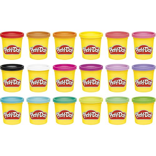 Plasticina Play-Doh - Pack de 18 Potes - Hasbro - Envio Aleatório - Image 2