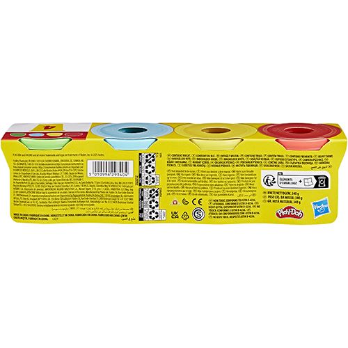 Plasticina Play-Doh - Pack de 4 Potes - Hasbro - Envio Aleatório - Image 3