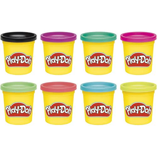 Plasticina Play-Doh - Pack de 8 Potes - Hasbro - Envio Aleatório - Image 4