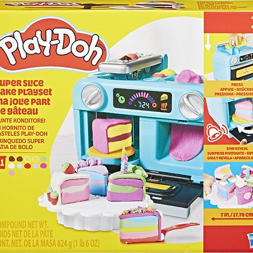 Plasticina Super Fatia de Bolo Play-Doh - Hasbro