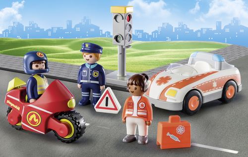 Playmobil 1.2.3. 71156 - Heróis do Dia-a-Dia - Image 4