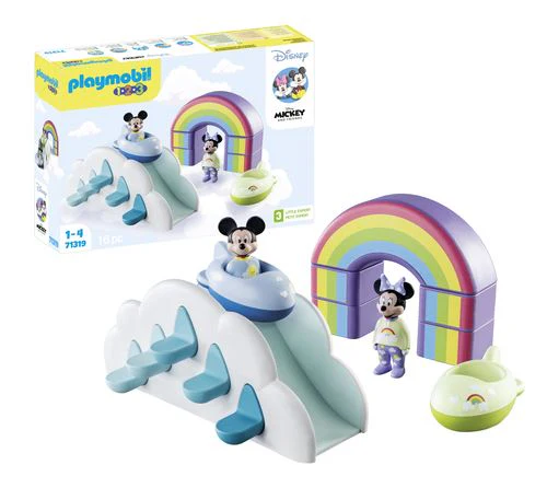 Playmobil 1.2.3. & Disney 71319 - Mickey e Minnie na Casa das Nuvens - Image 3