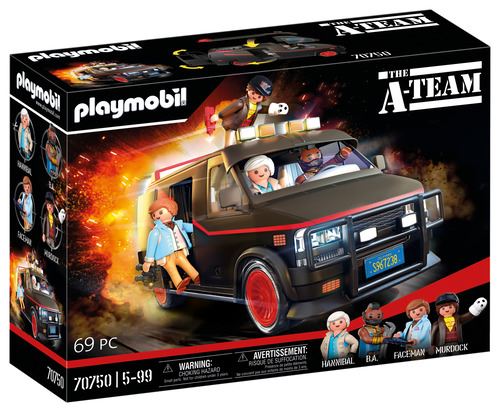 Playmobil 70750 - Famous Cars: The A-Team Carrinha do Esquadrão Classe A