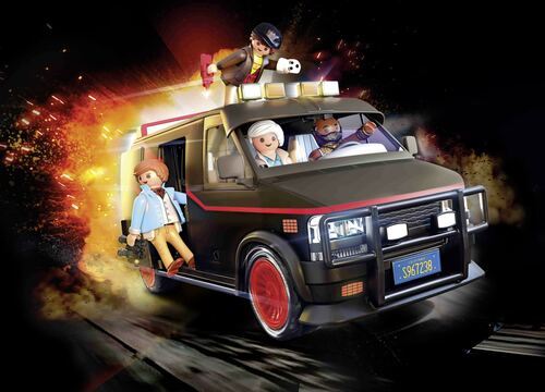 Playmobil 70750 - Famous Cars: The A-Team Carrinha do Esquadrão Classe A - Image 3