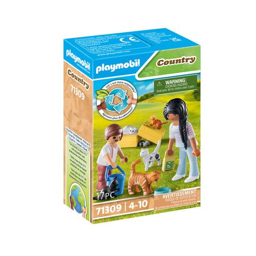 Playmobil Country 71309 - Família de Gatos