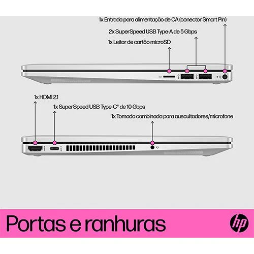 Computador Portátil HP Pavilion x360 2 em 1 14-ek0001np | 14'' | i5-1235U | 8GB | 512GB SSD - Image 2