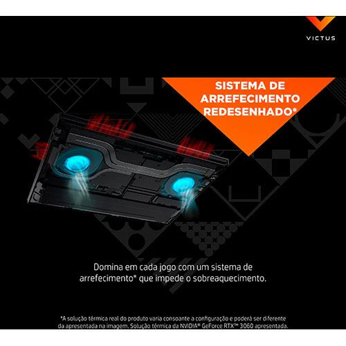 Computador Portátil Gaming Victus by HP 16-d0012np | 16,1'' | GeForce RTX 3060 | i5-11400H | 8GB | 512GB SSD - Image 6