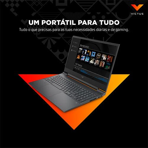Computador Portátil Gaming Victus 16-e0019np | 16,1'' | GeForce RTX 3050 | Ryzen 5 5600H | 8GB | 512GB SSD - Image 6