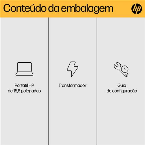Computador Portátil HP 15-fc0003np | 15,6'' | Ryzen 5 7520U | 8GB | 512GB SSD - Image 9