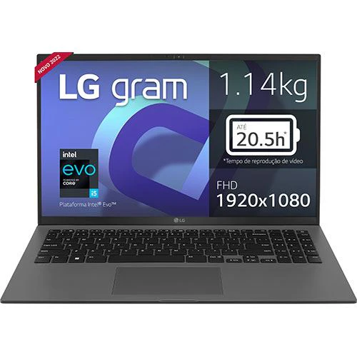 Computador Portátil LG Gram 15Z90Q-H.AP56P | 15,6'' | EVO i5-1240P | 16GB | 512GB
