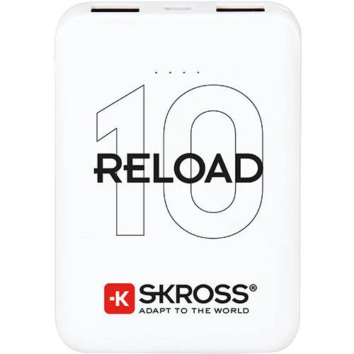 Power Bank Skross Reload 10 10000mAh - Branco