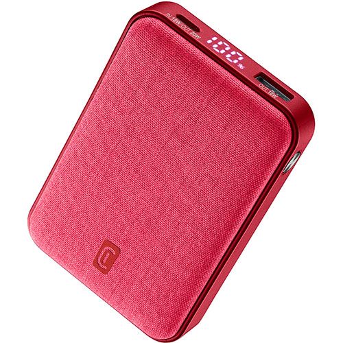Powerbank Cellularline Glam PBGLAM10000PDR -  10000mAh - Rosa