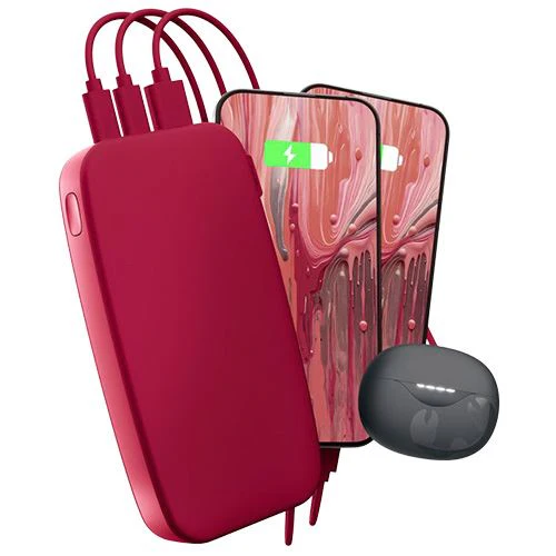 Powerbank com Power Delivery Fresh 'n Rebel 24000 mAh USB-C - Berry Red - Image 5